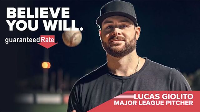 Guaranteed Rate Believe You Will  Lucas Giolito TV Commercial