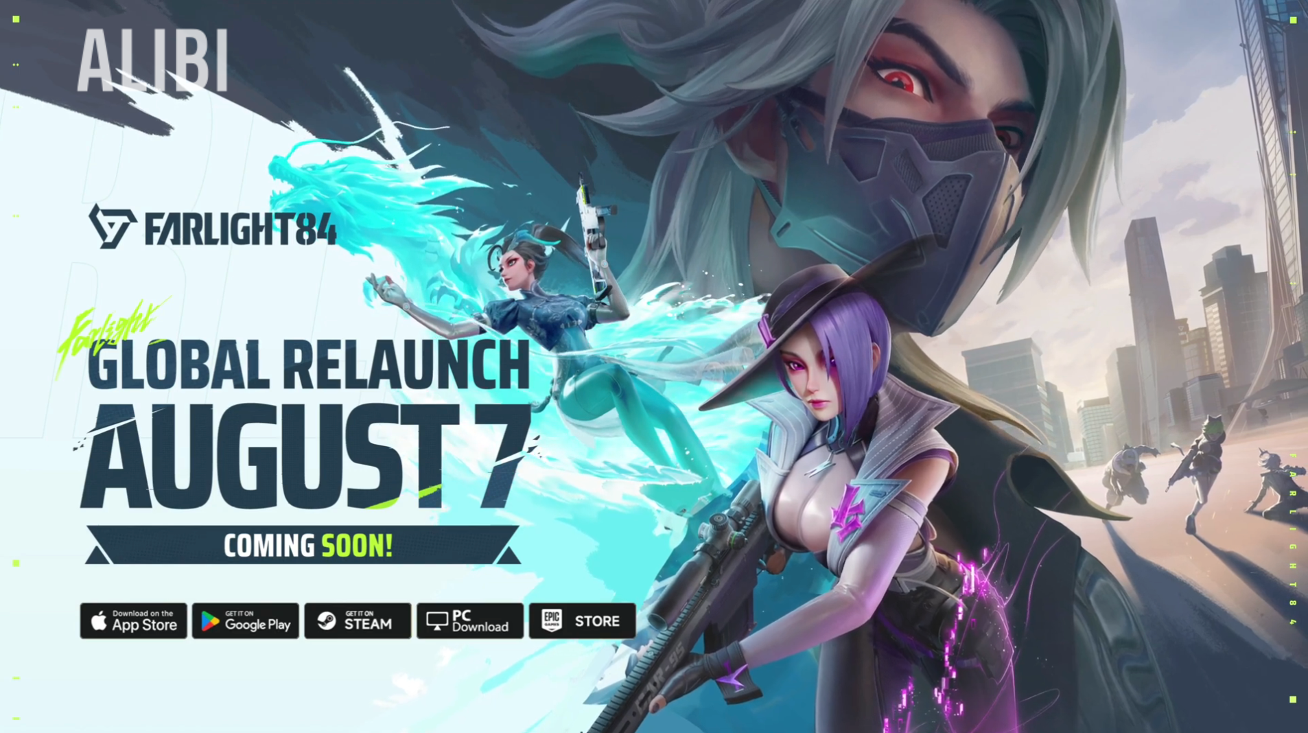 Farlight 84 | Official Relaunch Preview Trailer