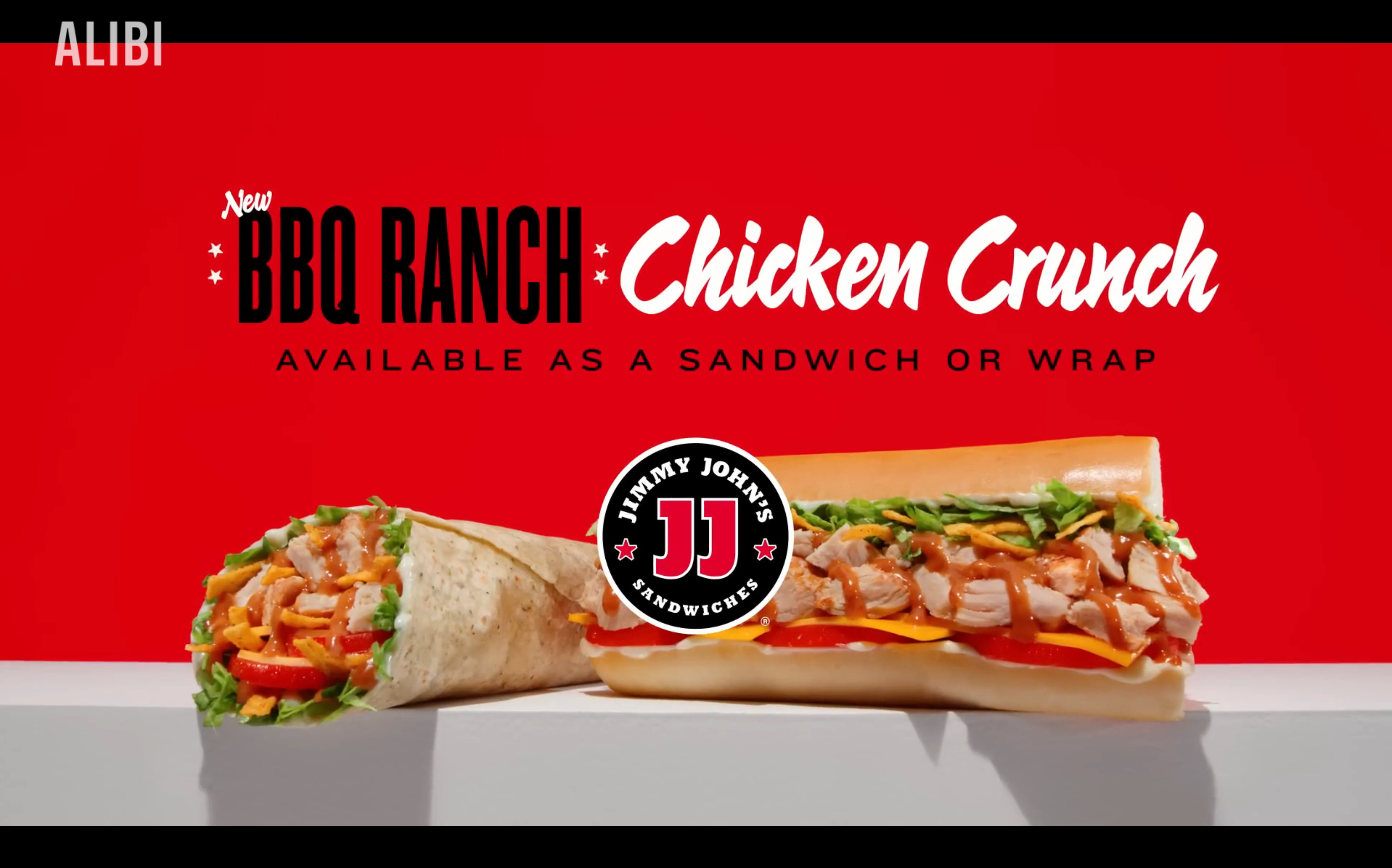 Jimmy John's | BBQ Ranch Chicken Crunch TV Spot | 'Sandwich or Wrap'