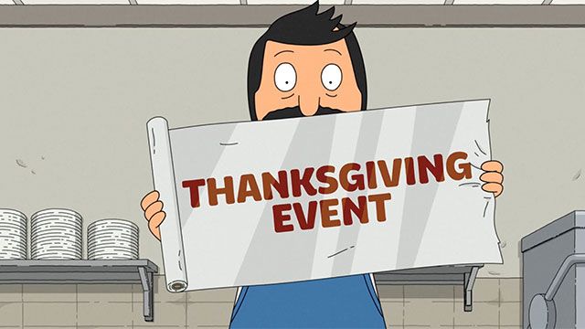 Bobs Burgers Thanksgiving Promo