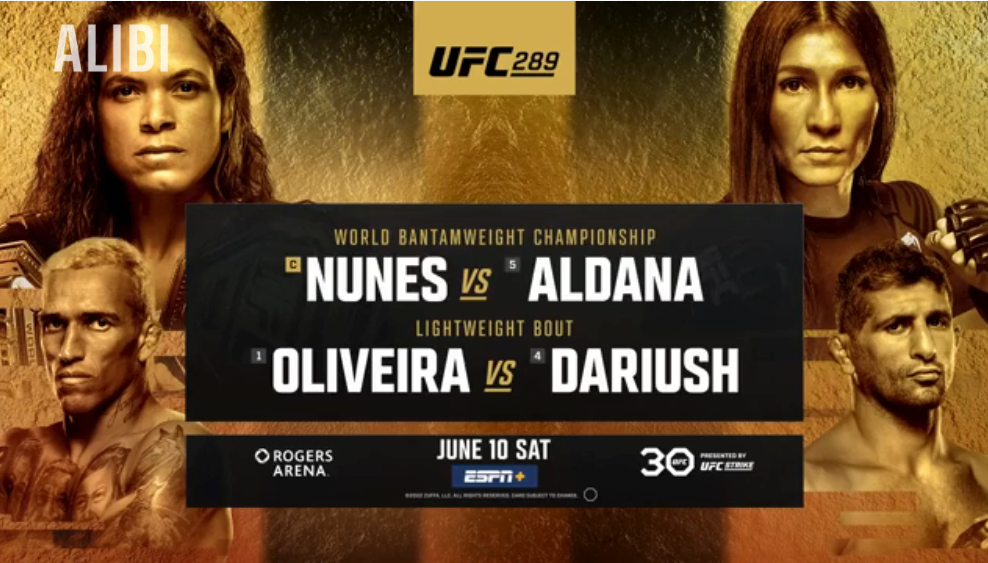 UFC 289: NUNES vs ALDANA | COLD OPEN