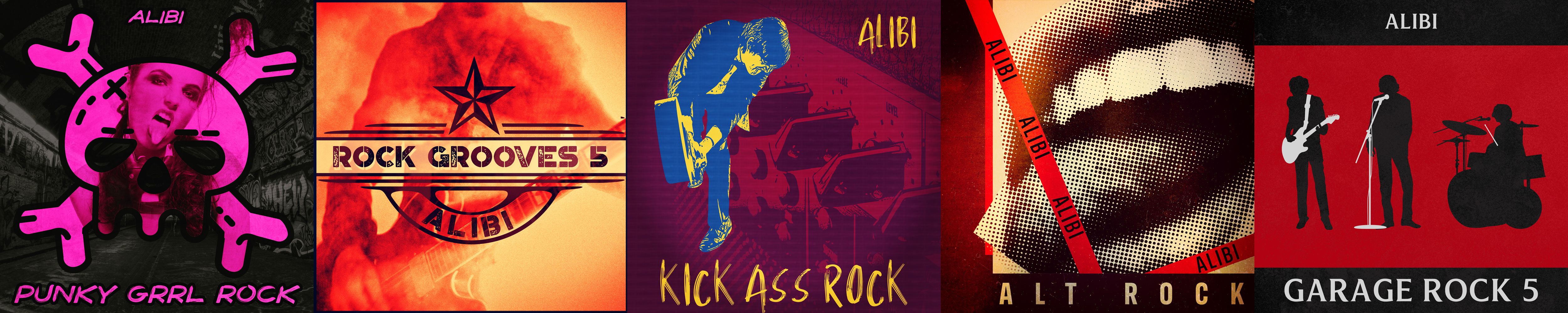 ALIBI Takes Production Music to the Edge with 5 New Hard-Hitting Rock Releases