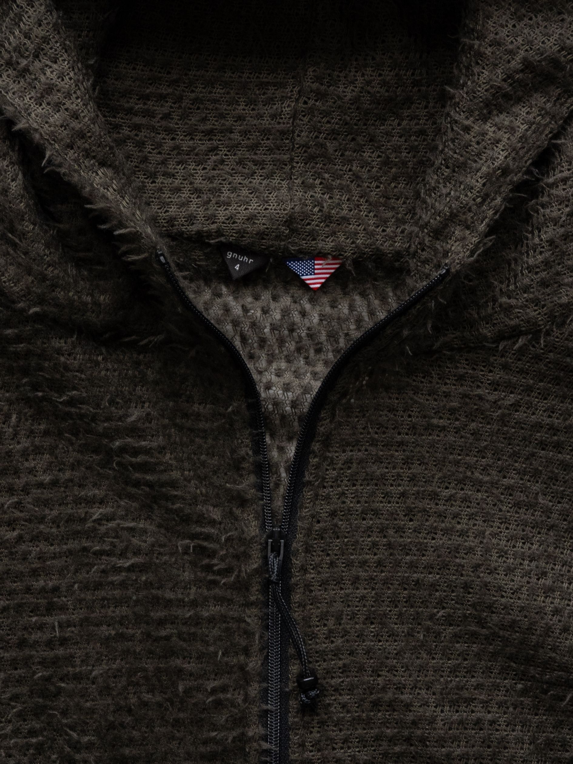 SHAG ZIP HOODIE | gnuhr