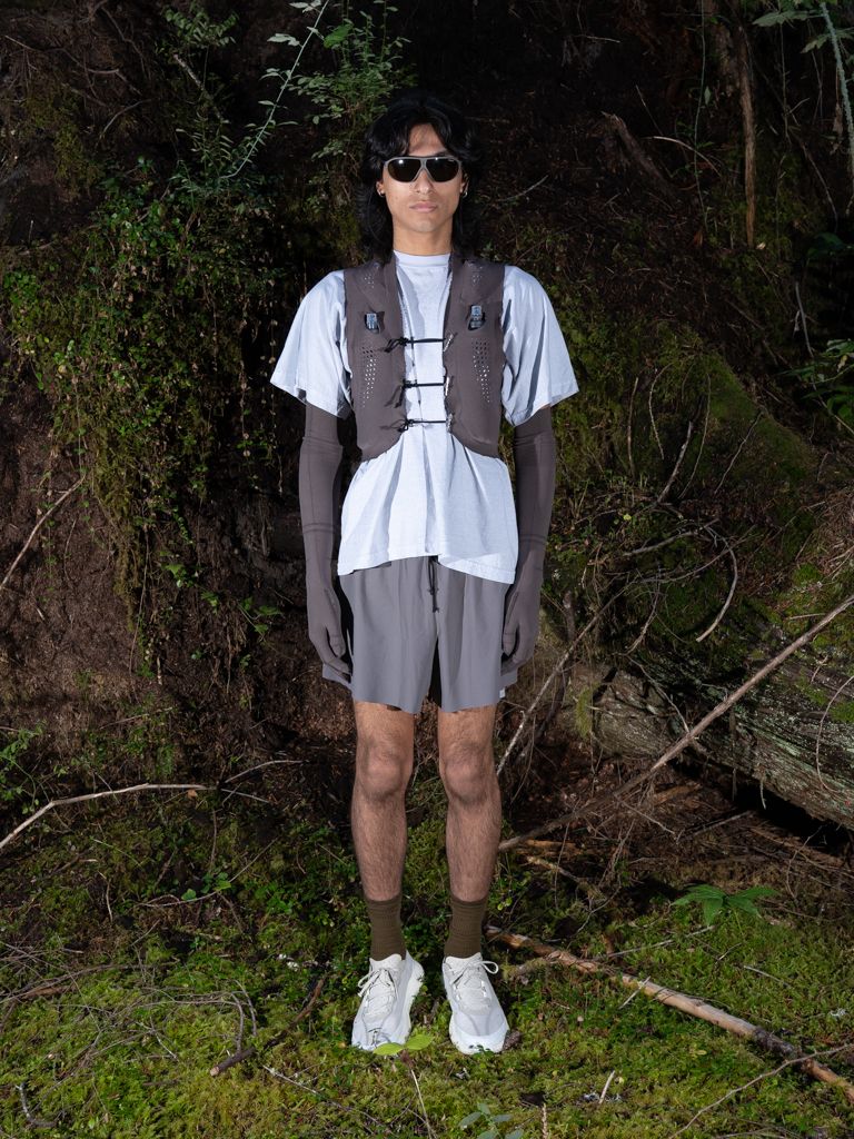 パンツ gnuhr WARP SHORT SHORT beluga 3-4 WARP SHORT SHORT | gnuhr