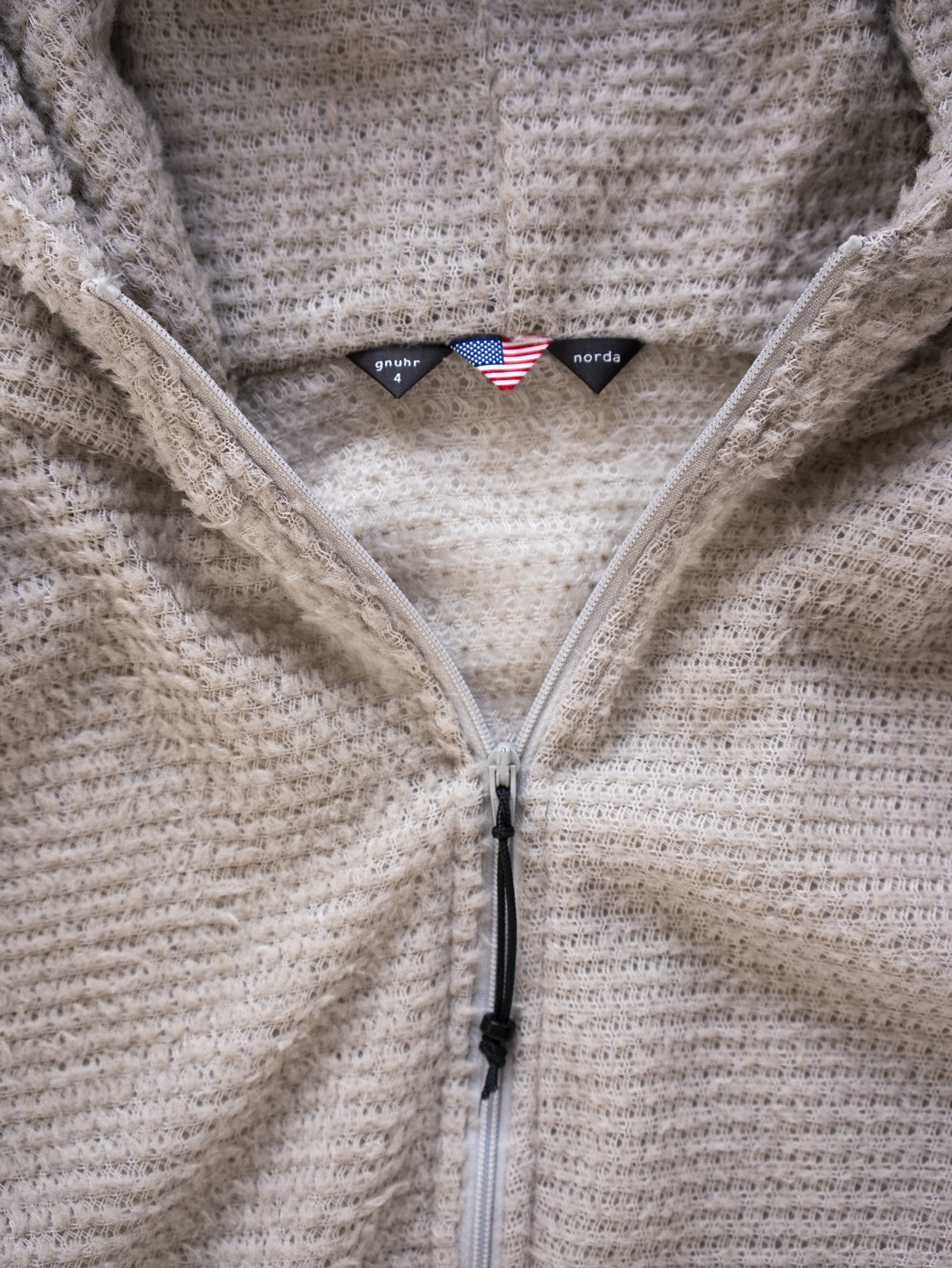 ジャケット・アウター BIO CHECKED SHAGGY ZIP HOODIE 26ss GNORDA SHAG ZIP HOODIE | gnuhr