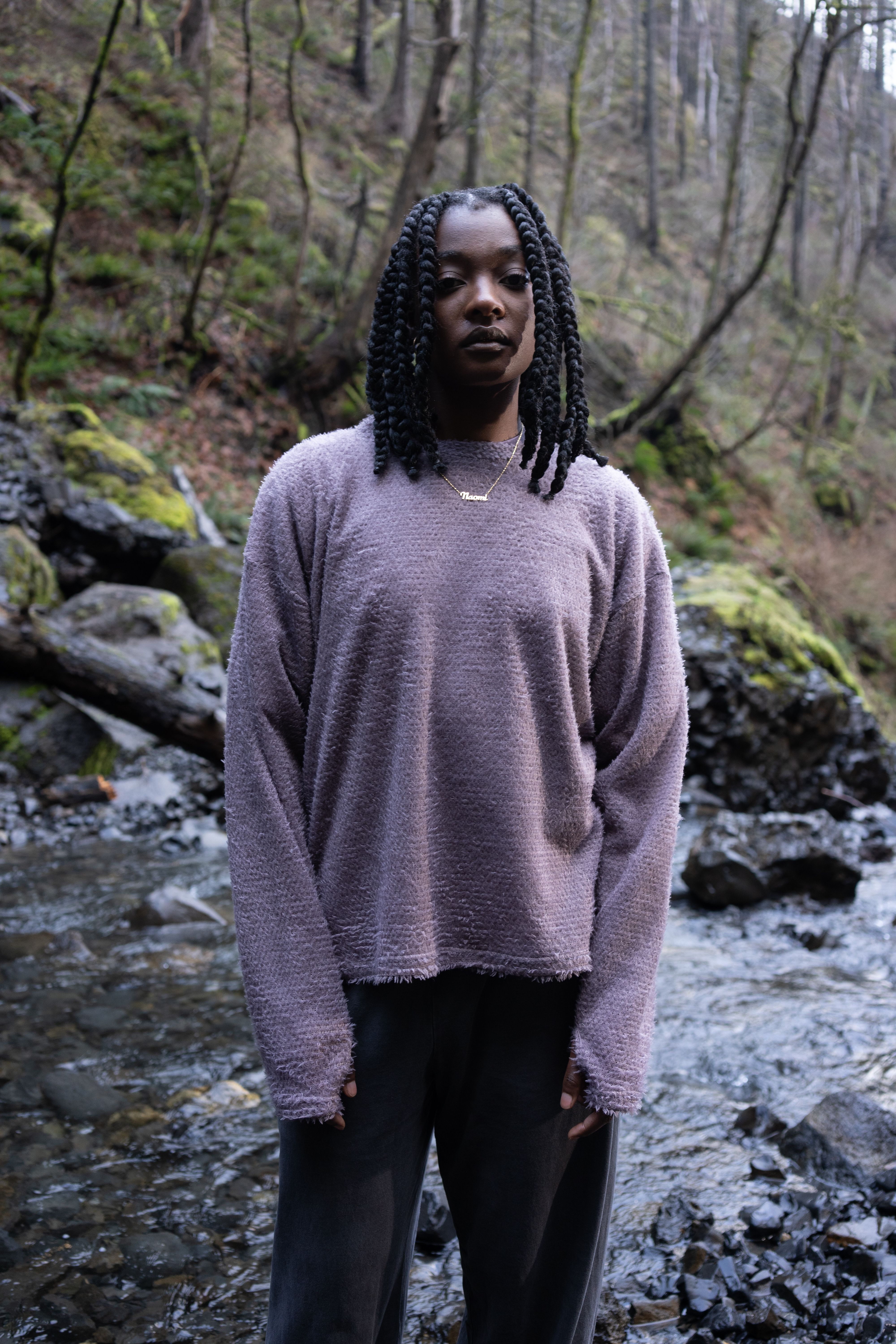 gnuhr / SHAG SWEATER / licorice / 5