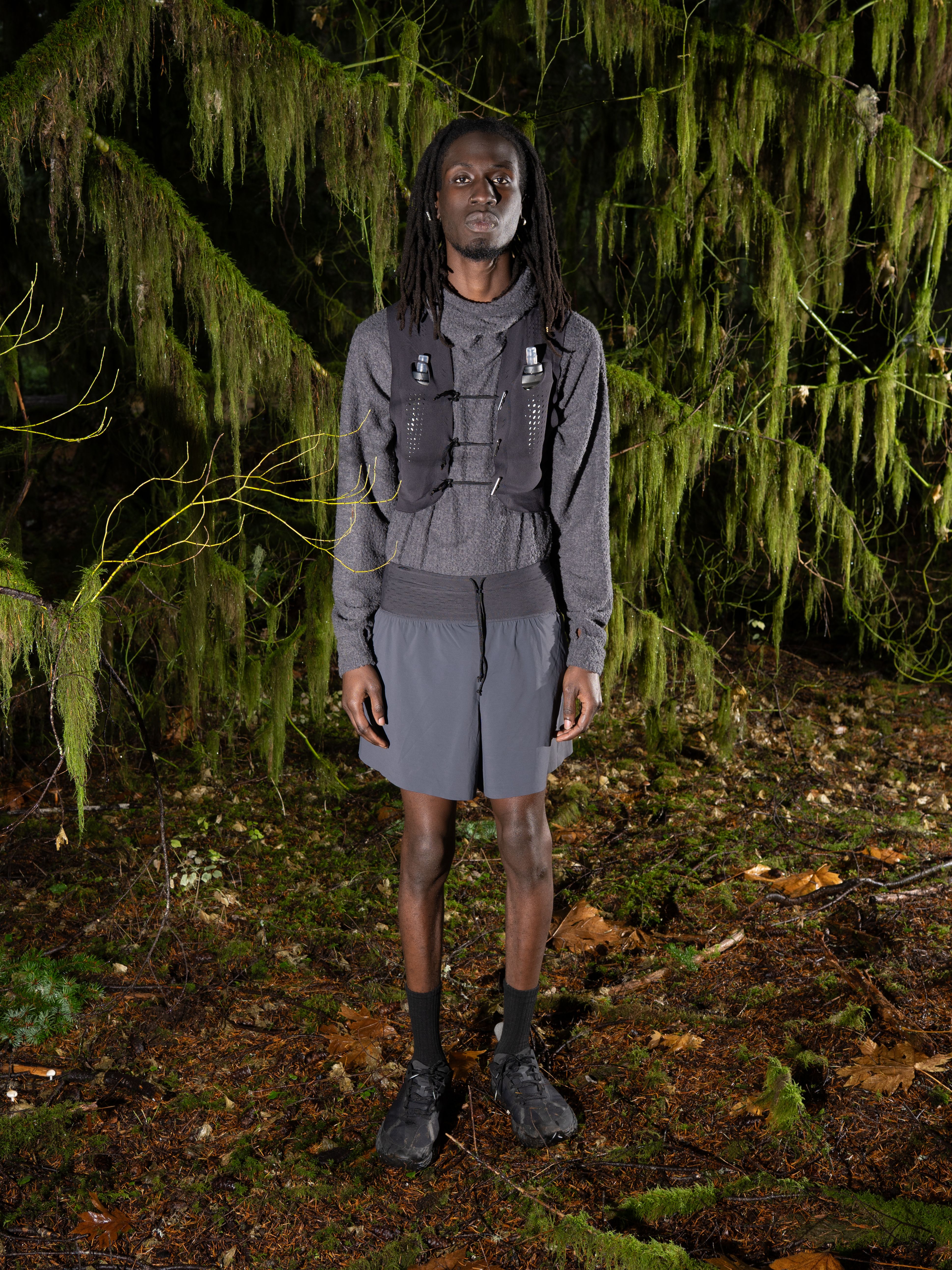 パンツ gnuhr WARP SHORT SHORT beluga 3-4 WARP SHORT SHORT | gnuhr