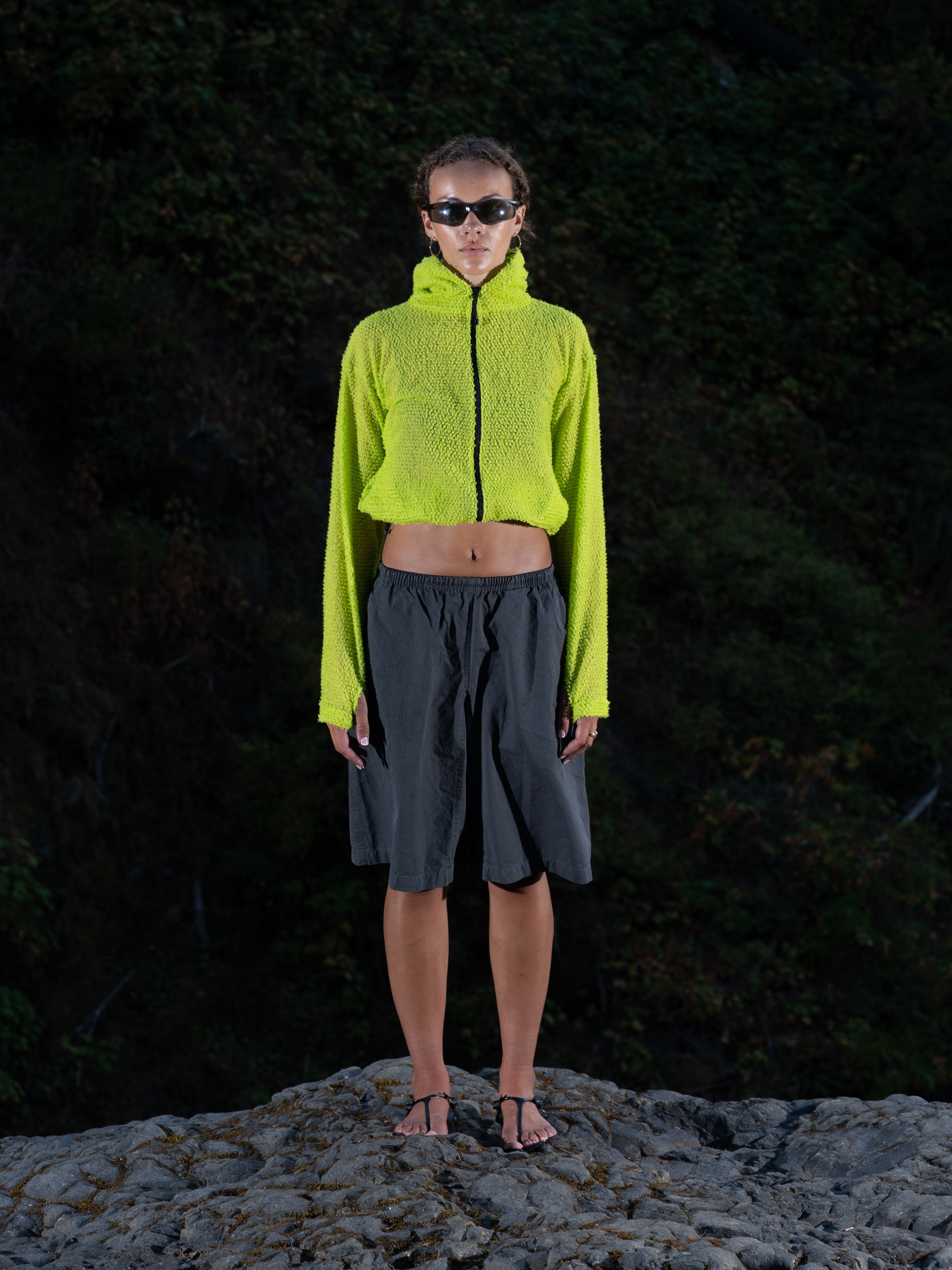 SHAG ZIP HOODIE PCT | gnuhr