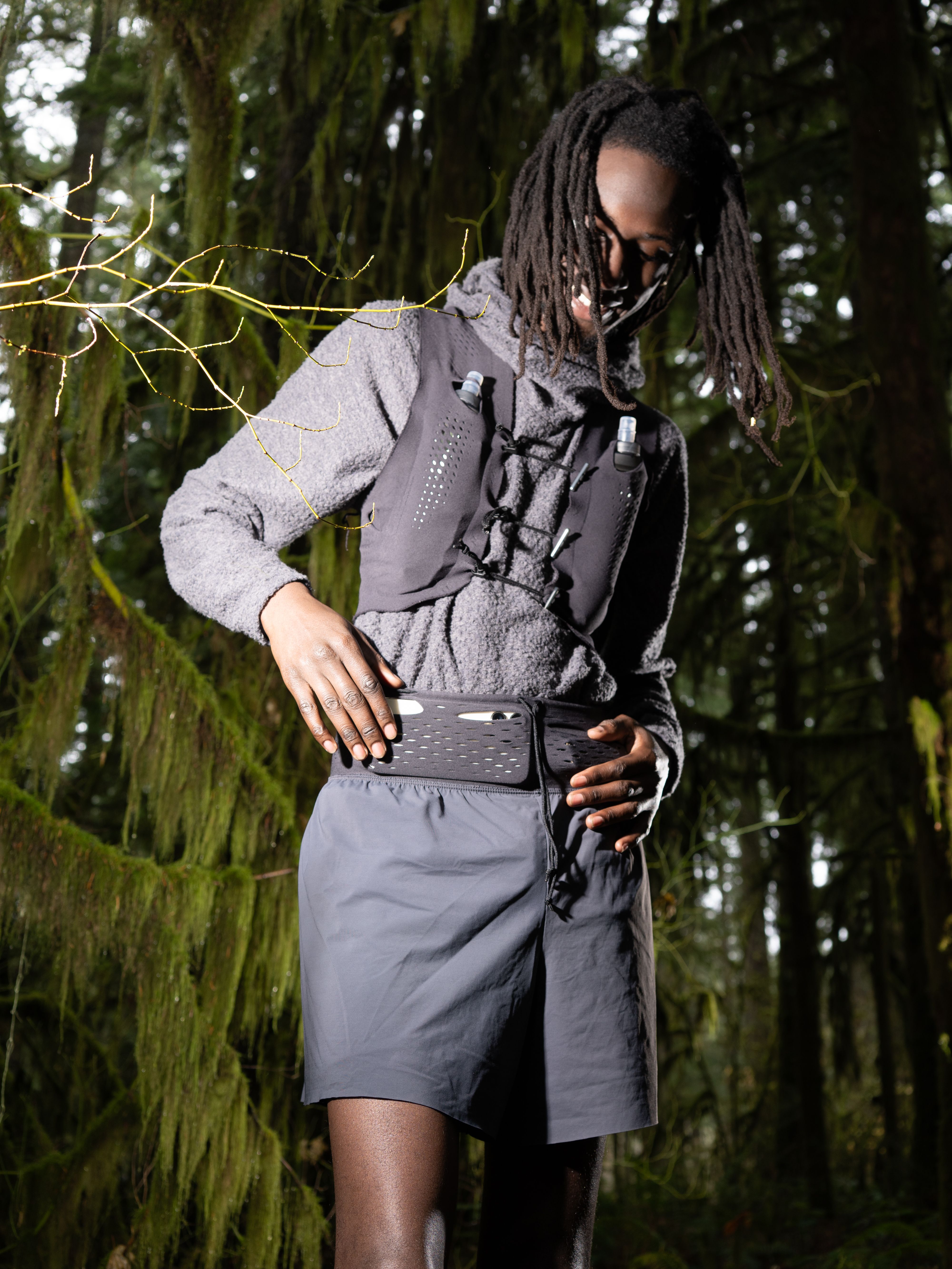 パンツ gnuhr WARP SHORT SHORT beluga 3-4 WARP SHORT SHORT | gnuhr