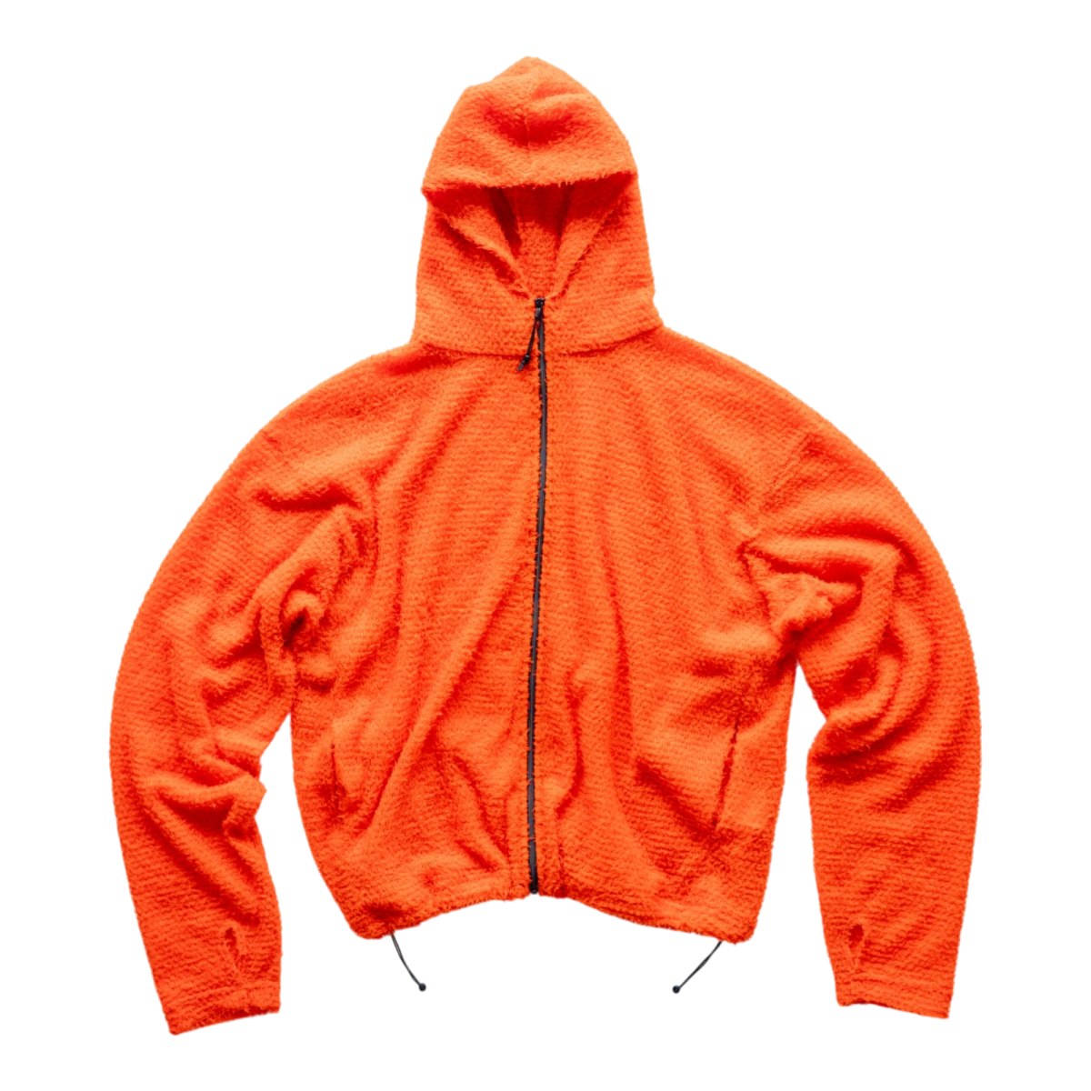 トップス bio CHECKED SHAGGY ZIP HOODIE Weekend Crop Zip Hoodie | Only $ 66 | Organic Basics
