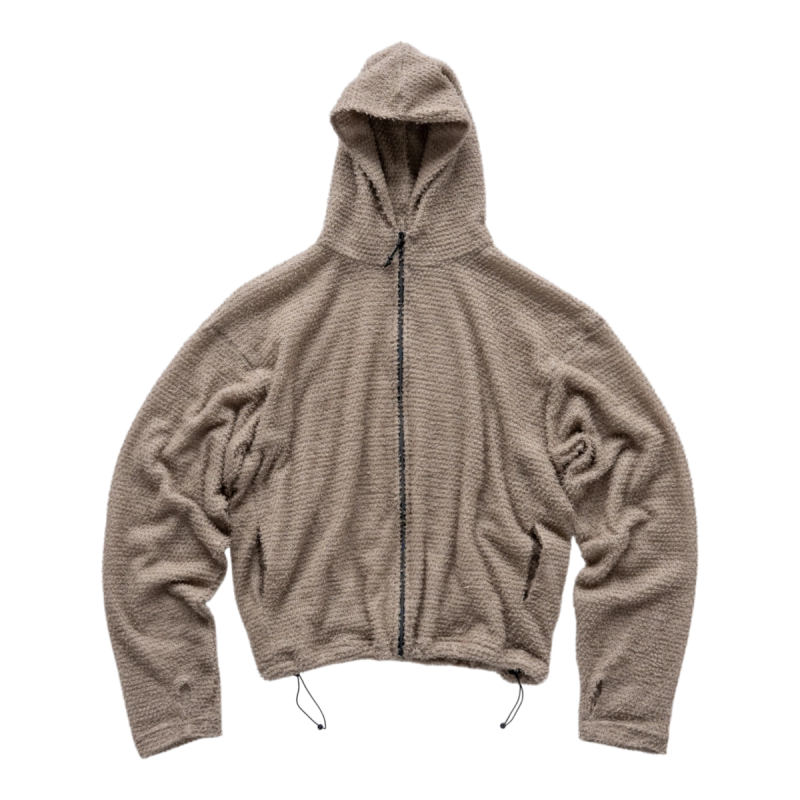 SHAG ZIP HOODIE 