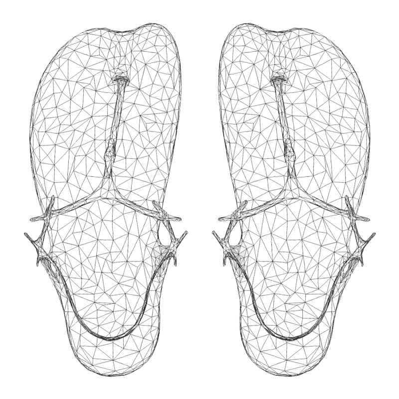 DIGITAL FOOTPRINT CAMP SANDAL