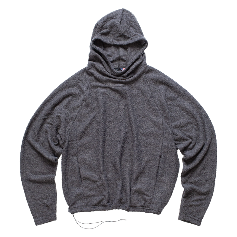 WOOL SHAG HOODIE