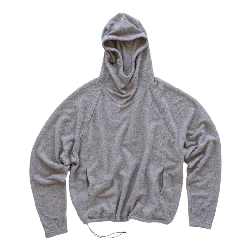 WOOL SHAG HOODIE