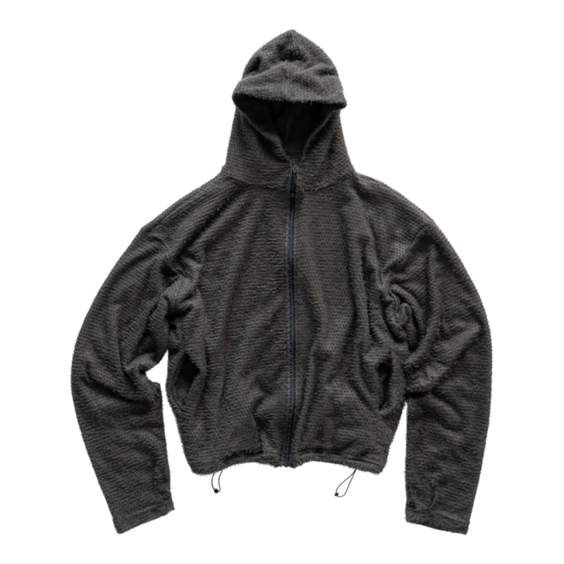 SHAG ZIP HOODIE