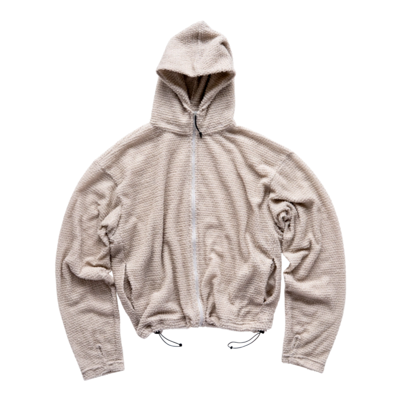 GNORDA SHAG ZIP HOODIE
