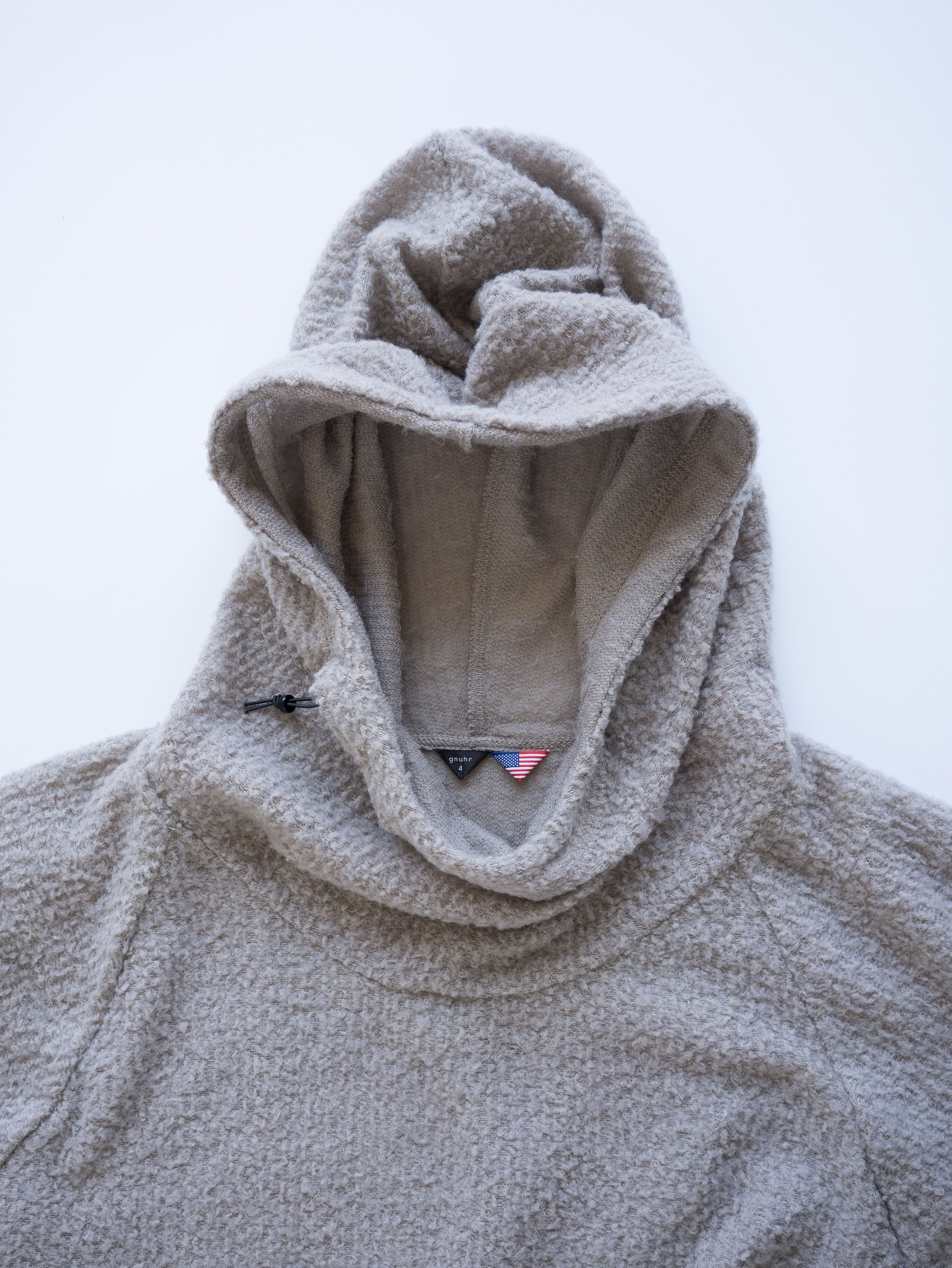 WOOL SHAG HOODIE | gnuhr