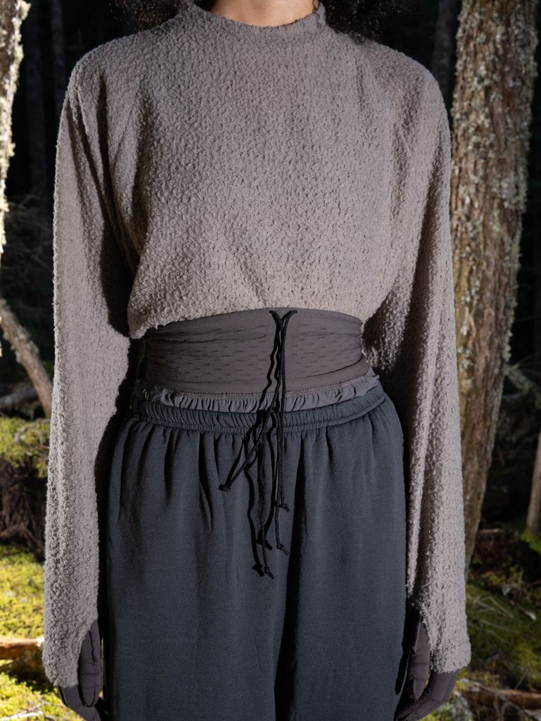 トップス gnuhr SHAG SWEATER licorice 5 Gnuhr Shag LS Sweater Licorice – Neighbour