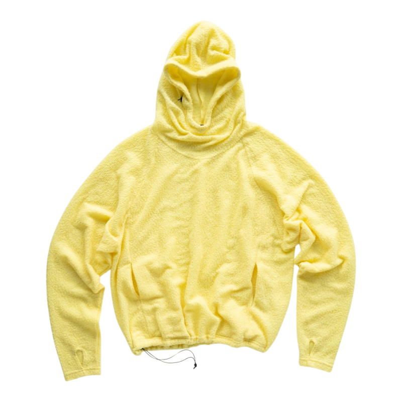WOOL SHAG HOODIE