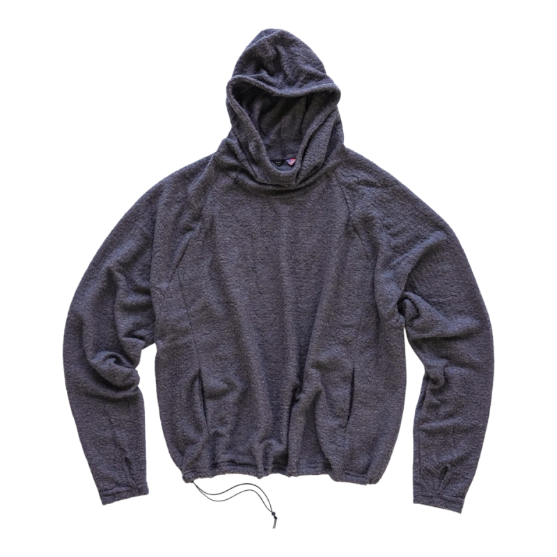 WOOL SHAG HOODIE