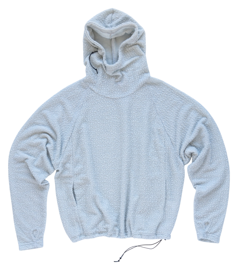 WOOL SHAG HOODIE
