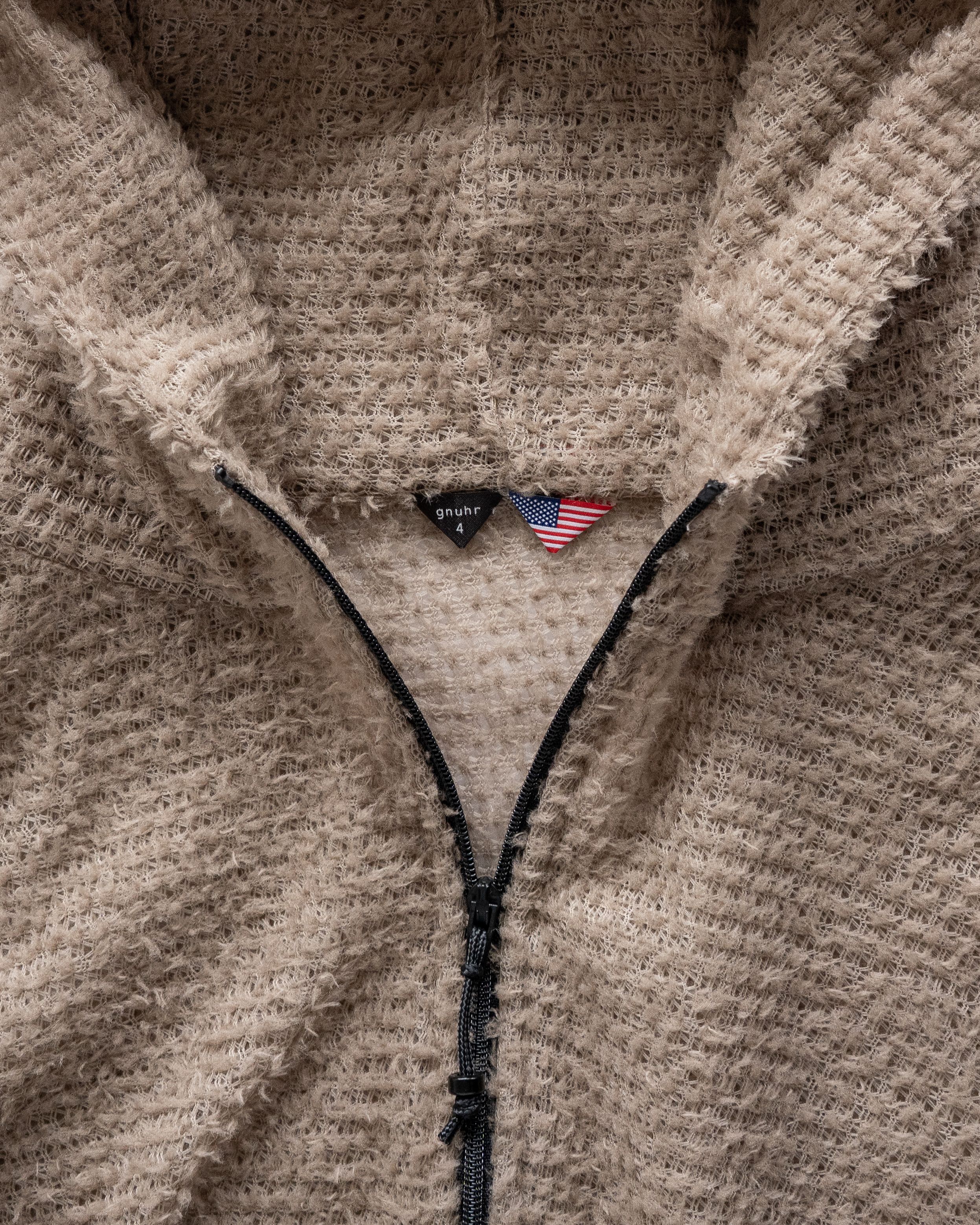 いろ SHAG ZIP HOODIE | gnuhr
