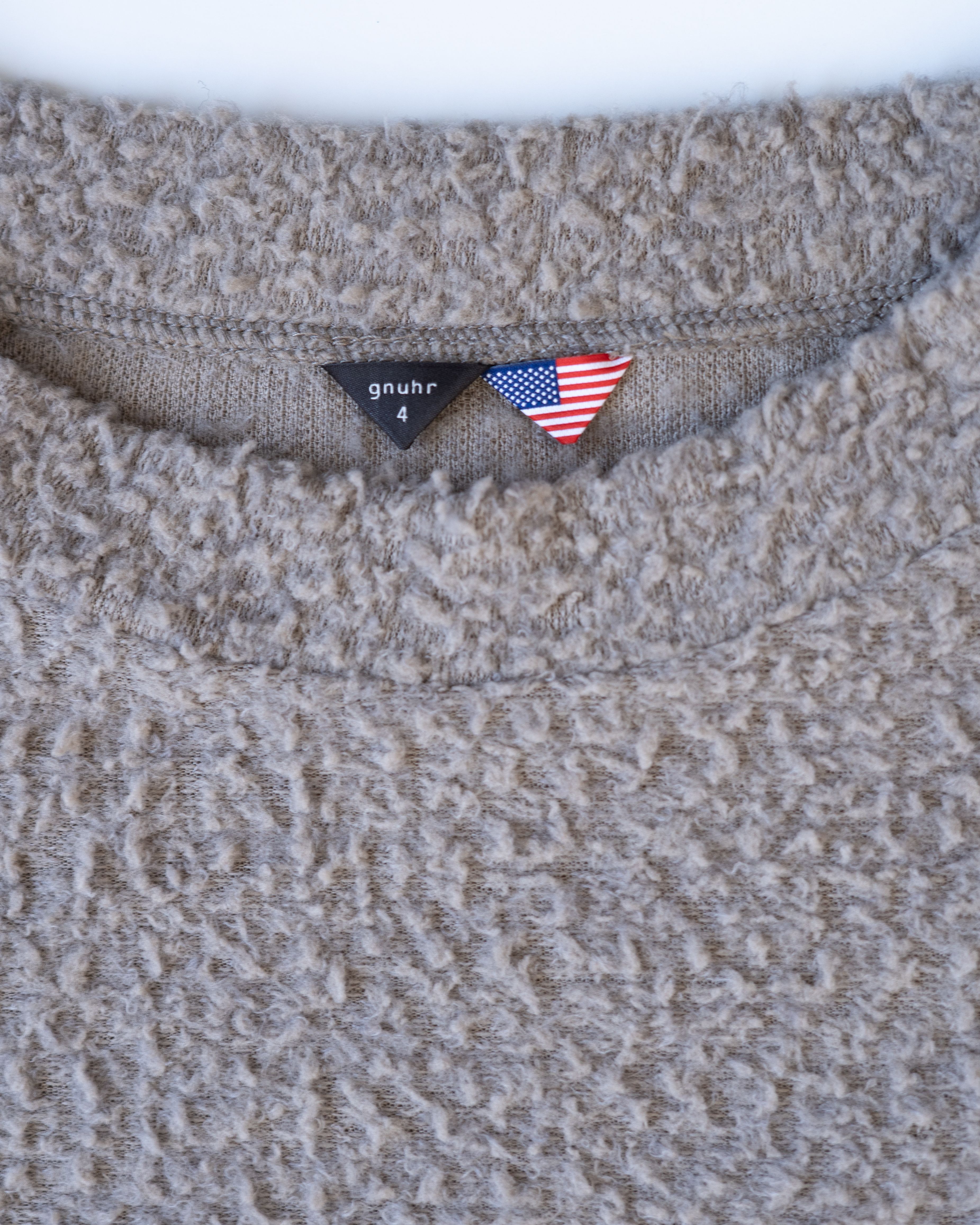 ☆*a様 WOOL GABA IRREGULAR SLEEVE LOOSE PU Akita Prex LS - Sand – Gabba