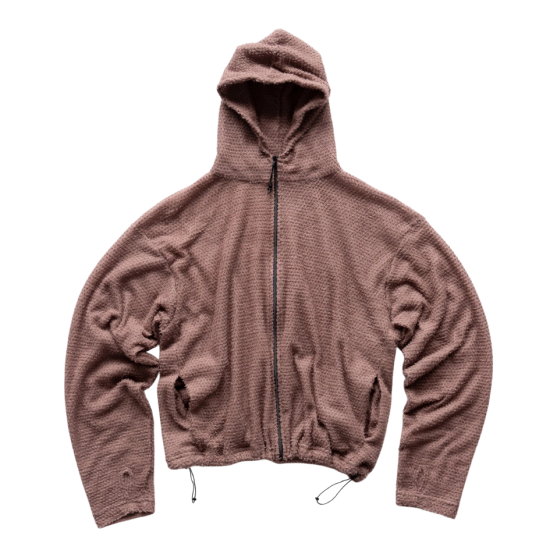 SHAG ZIP HOODIE