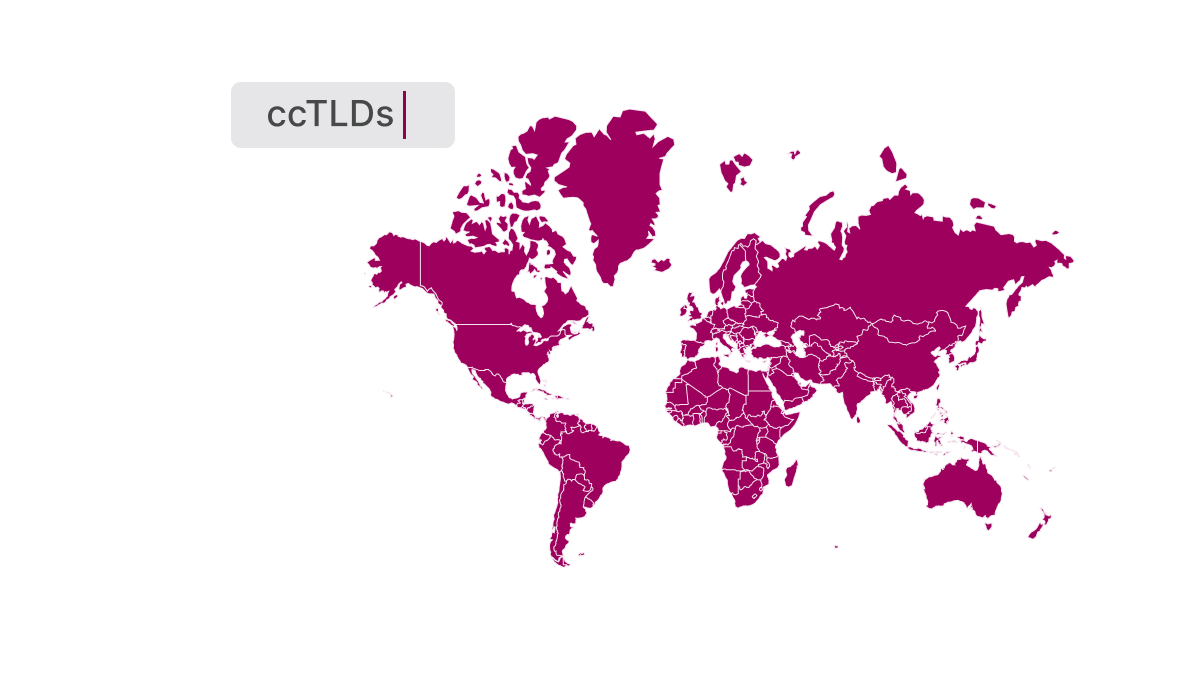 What is a ccTLD? country code top-level domains explained