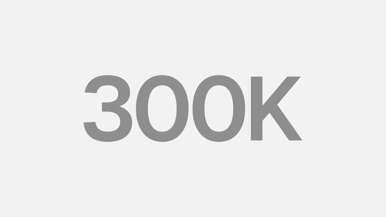 300K