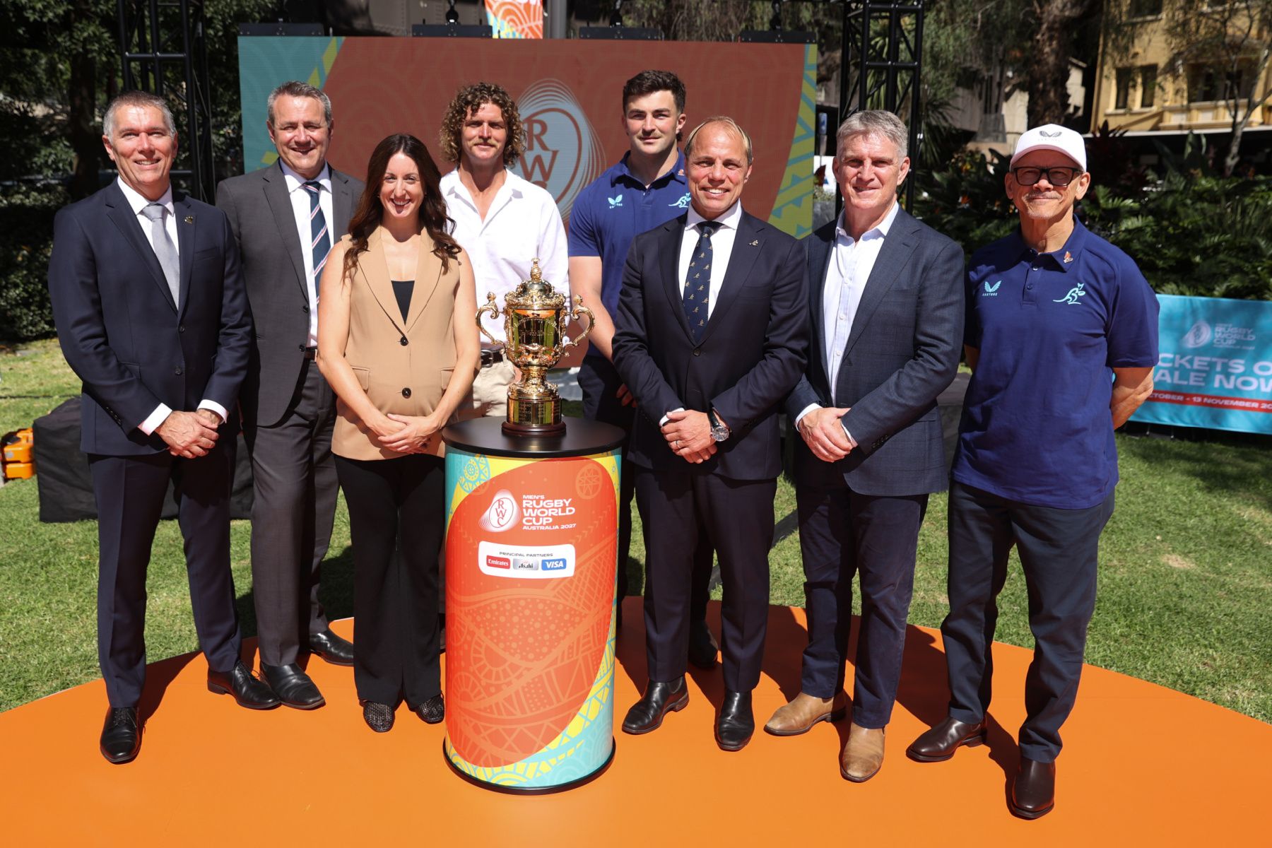 Ceremony to celebrate one year to the Rugby World Cup