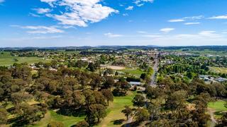 Aerial view of Oberon in Central NSW