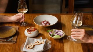 Diners eating at Pipit Restaurant