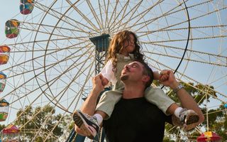 Father and child at Sydney Royal Easter Show