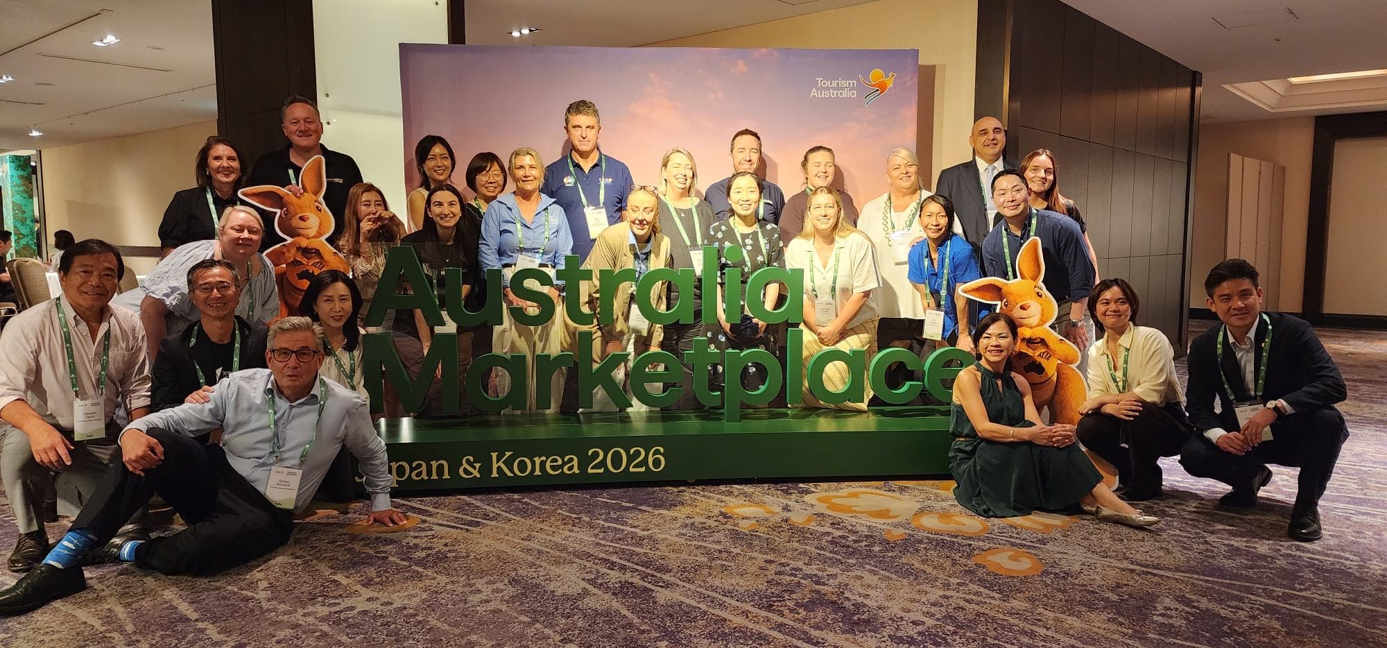 Group photo of delegates at Australia Marketplace Japan & Korea 2026