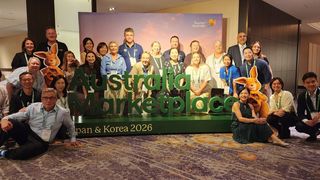 Group photo of delegates at Australia Marketplace Japan & Korea 2026