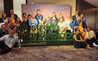 Group photo of delegates at Australia Marketplace Japan & Korea 2026