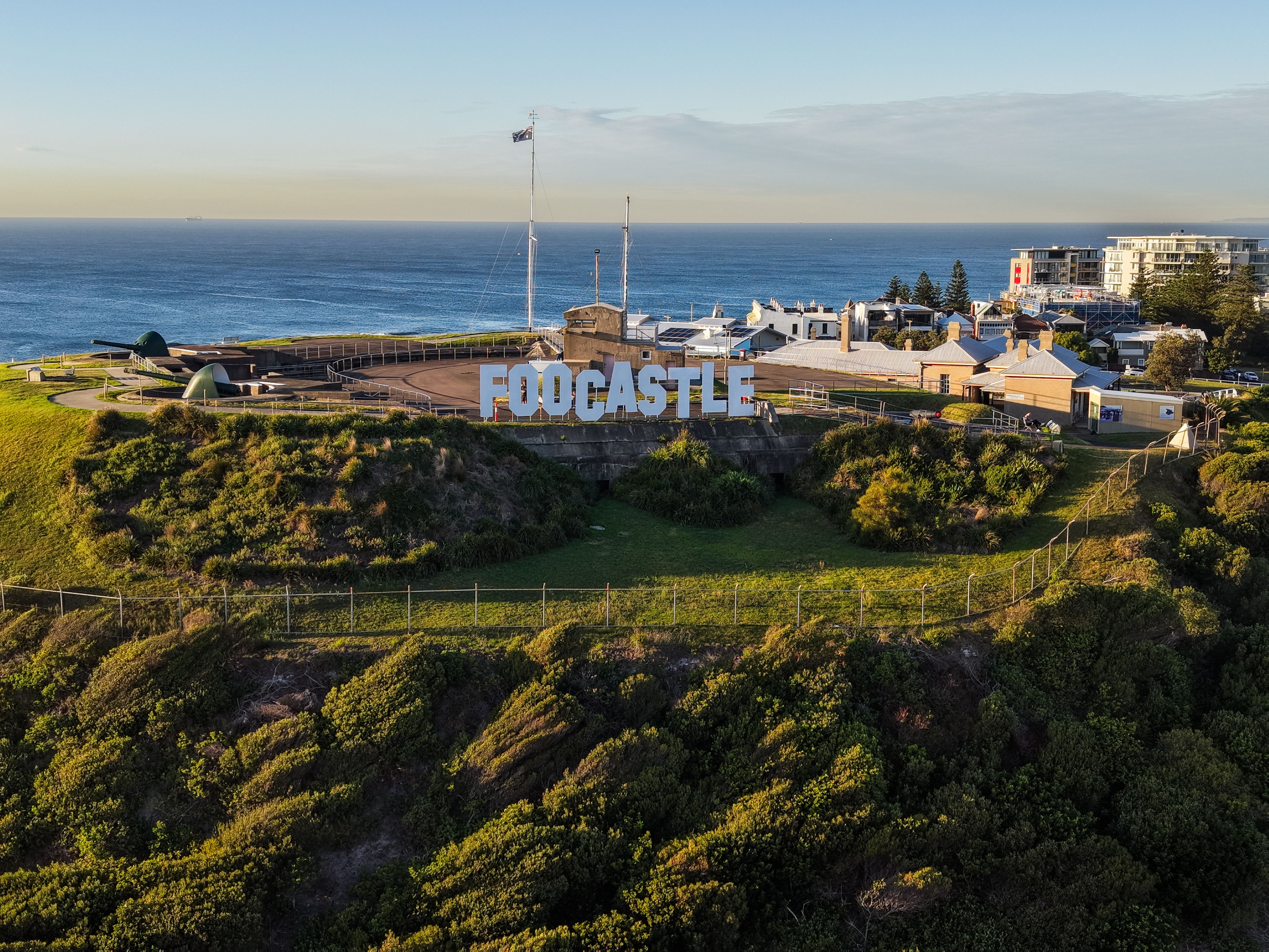 Foocastle sign in Newcastle