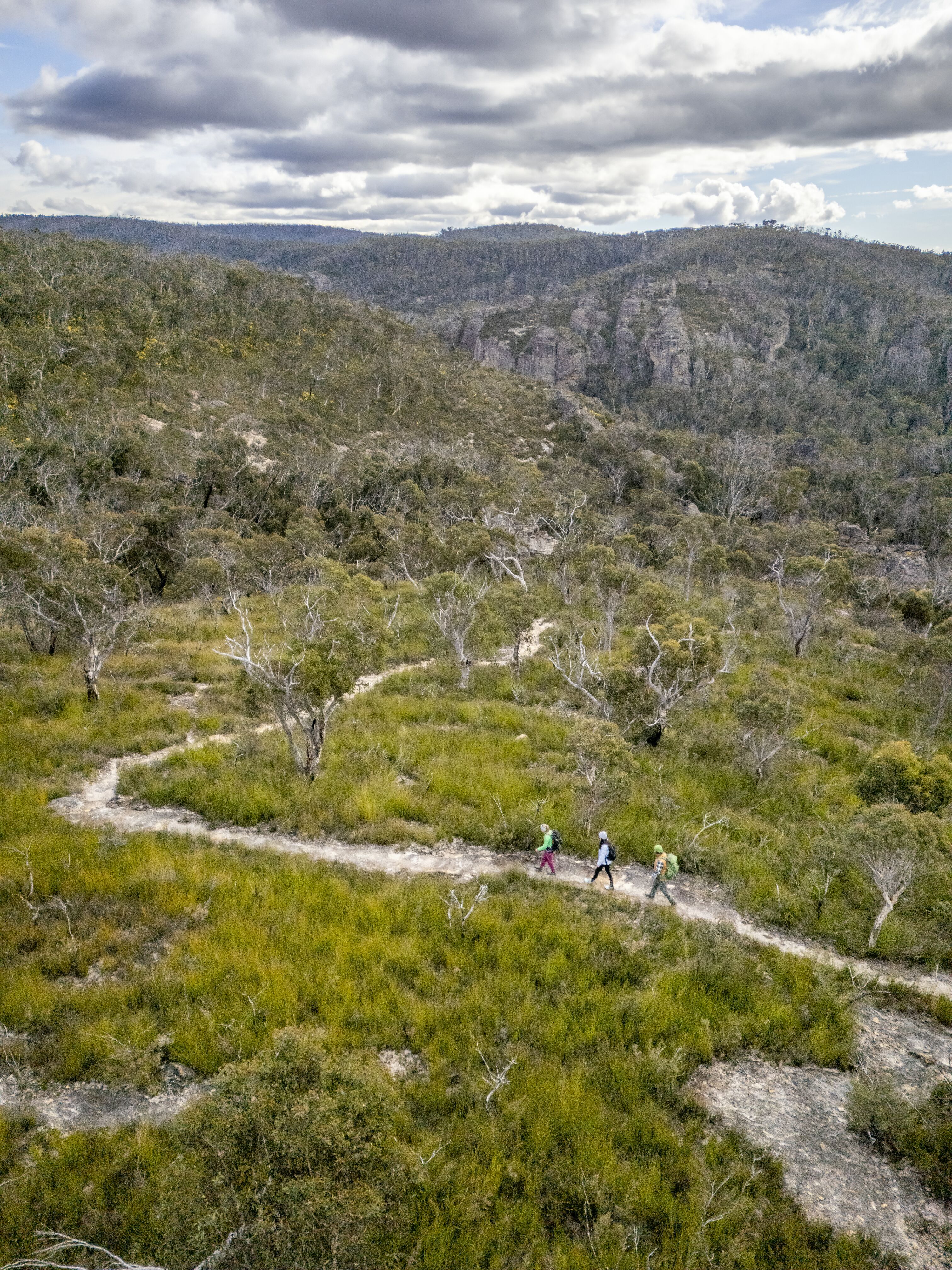 Broad Swap to Birds Rock walking track Gardens of Stone