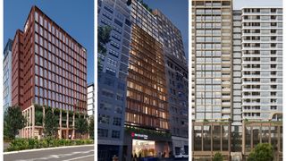 Three renders of Minor Hotels in NSW