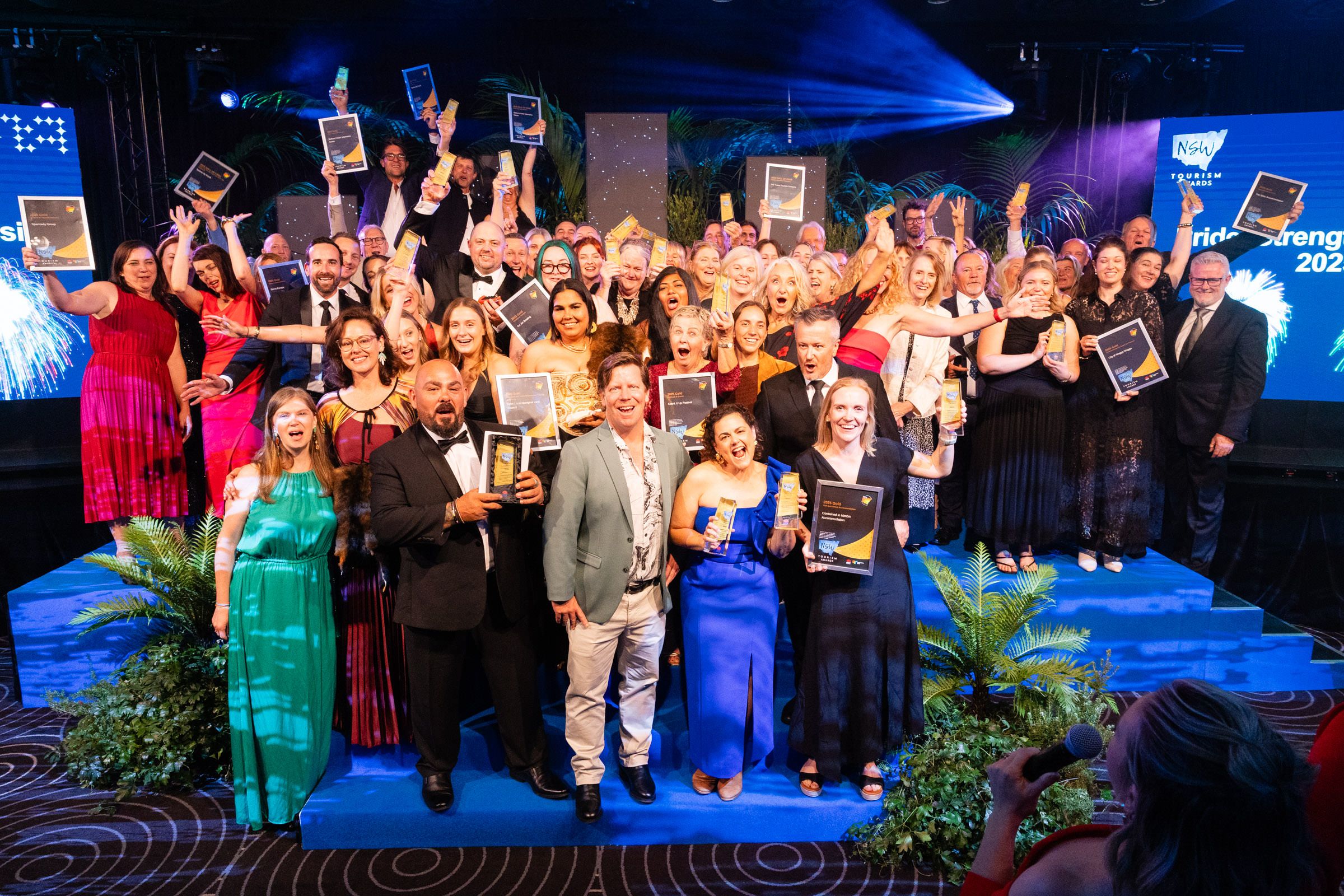 Winners at the 2025 NSW Tourism Awards