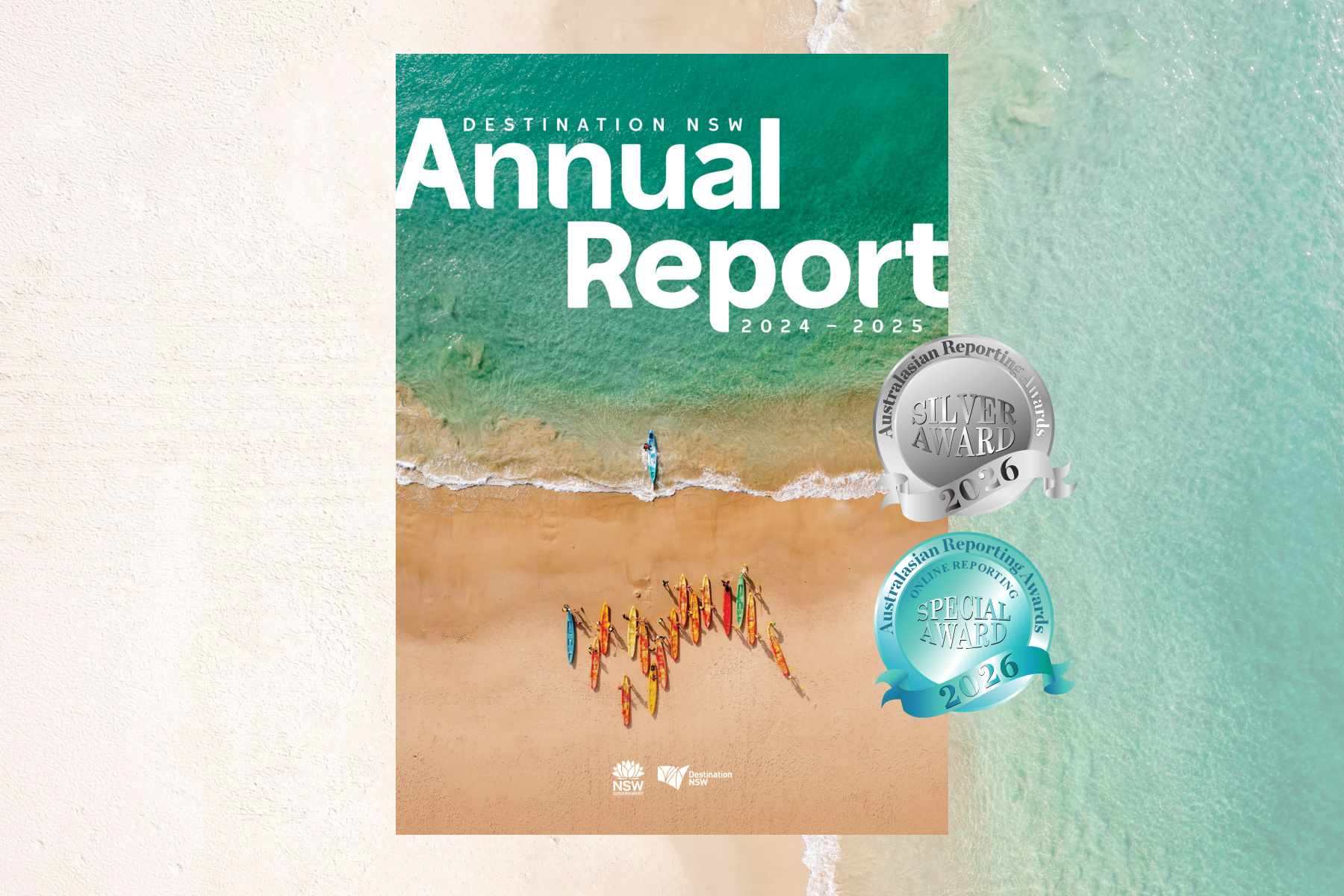 Destination NSW annual report cover