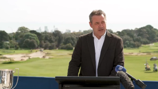 Minister for Tourism Steve Kamper at The Lakes