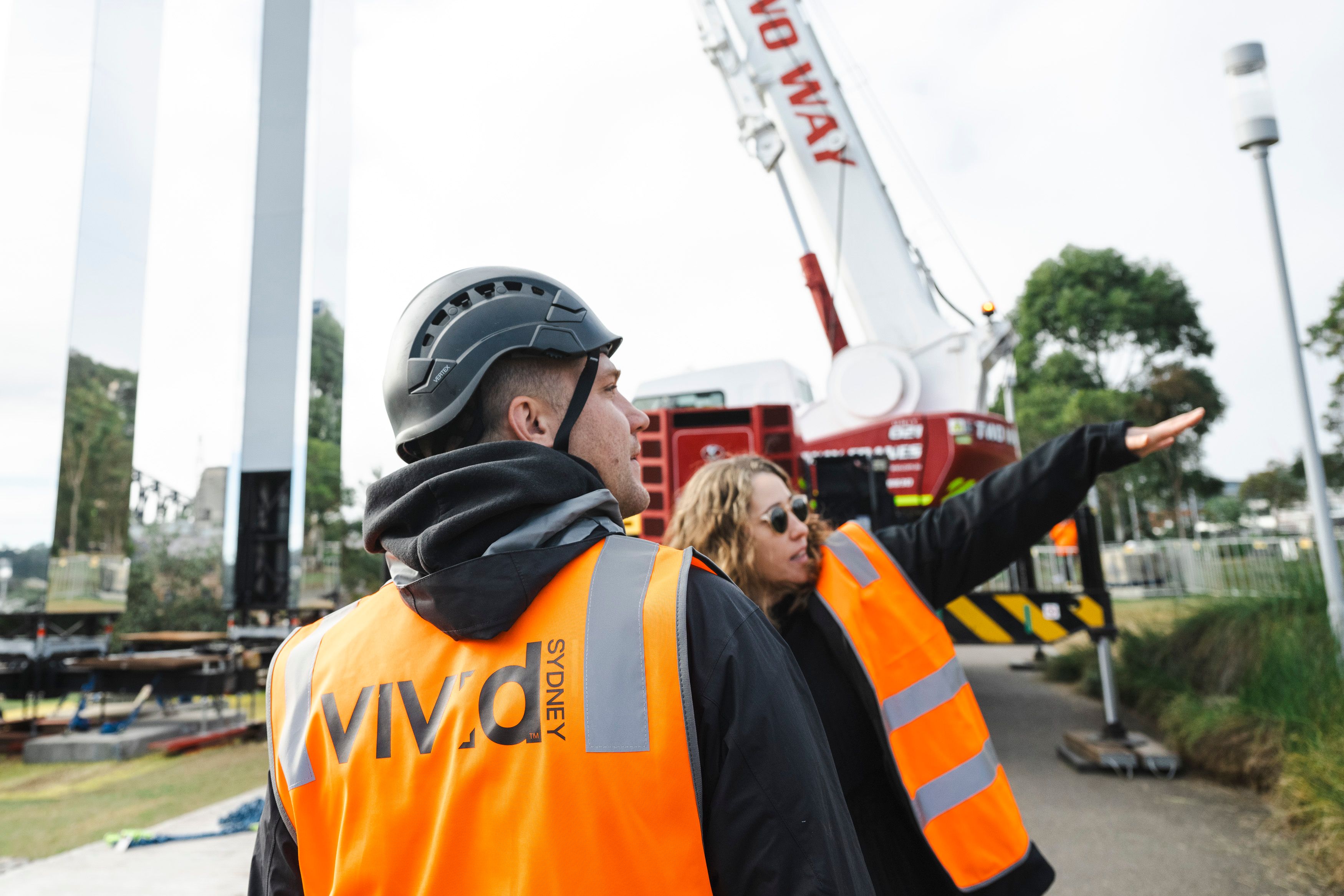 Vivid Sydney operations team