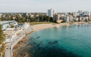 Aerial view of South Cronulla Beach