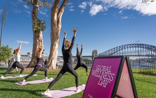 Yoga class