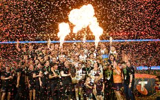 NRL Grand Final winners celebrating