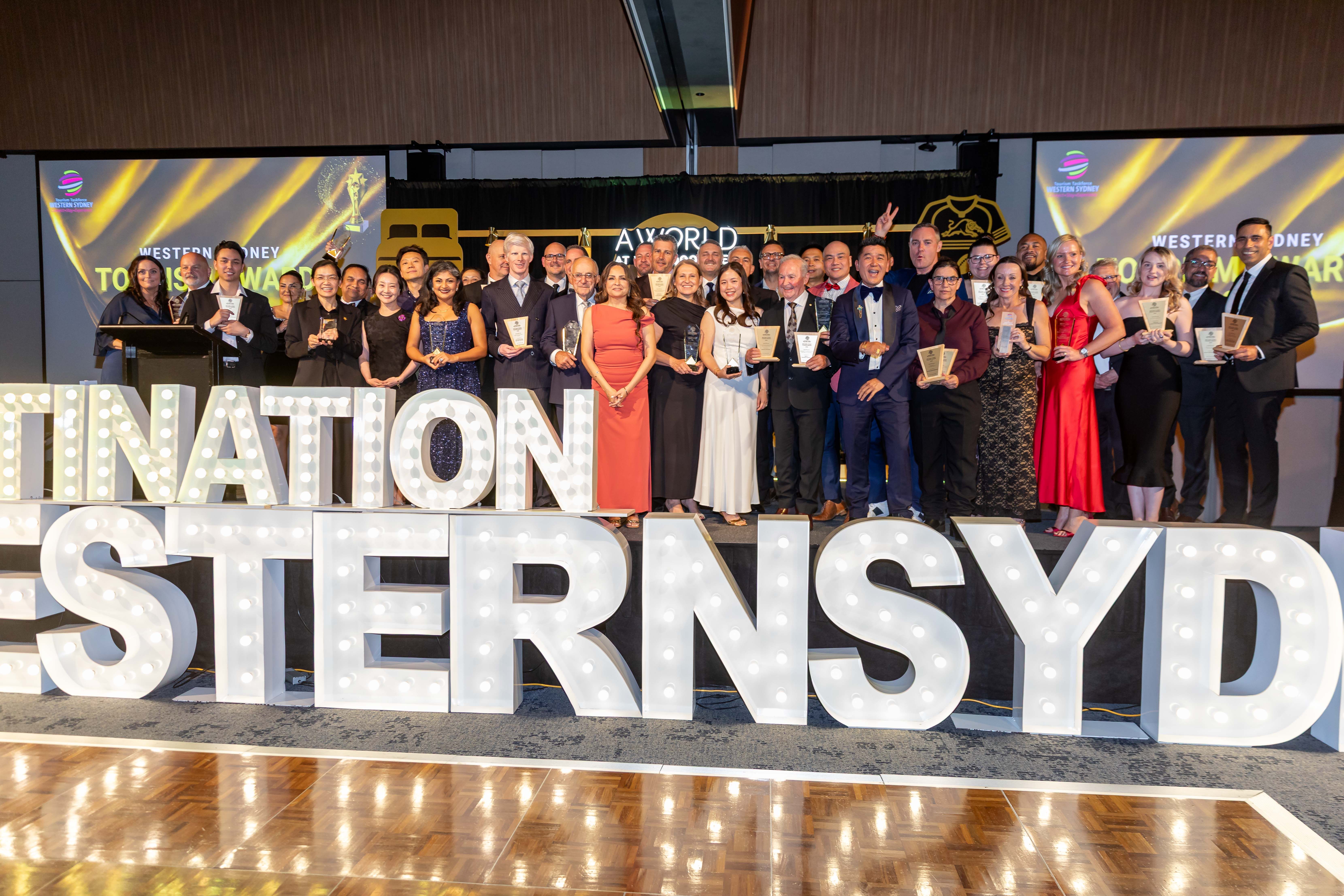 Winners at the Western Sydney Tourism Awards 2026