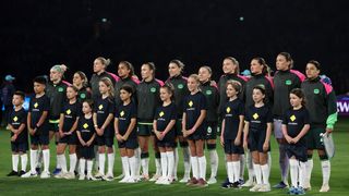 Matildas on the field