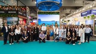 Business Events NSW team and operators at AIME 2026
